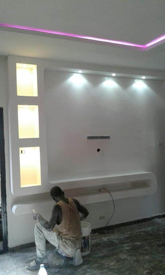Gypsum incredible works.